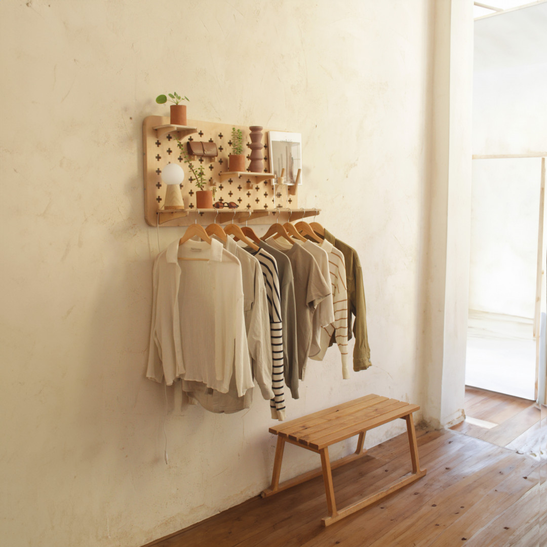 Pegboard Clothes Hanger